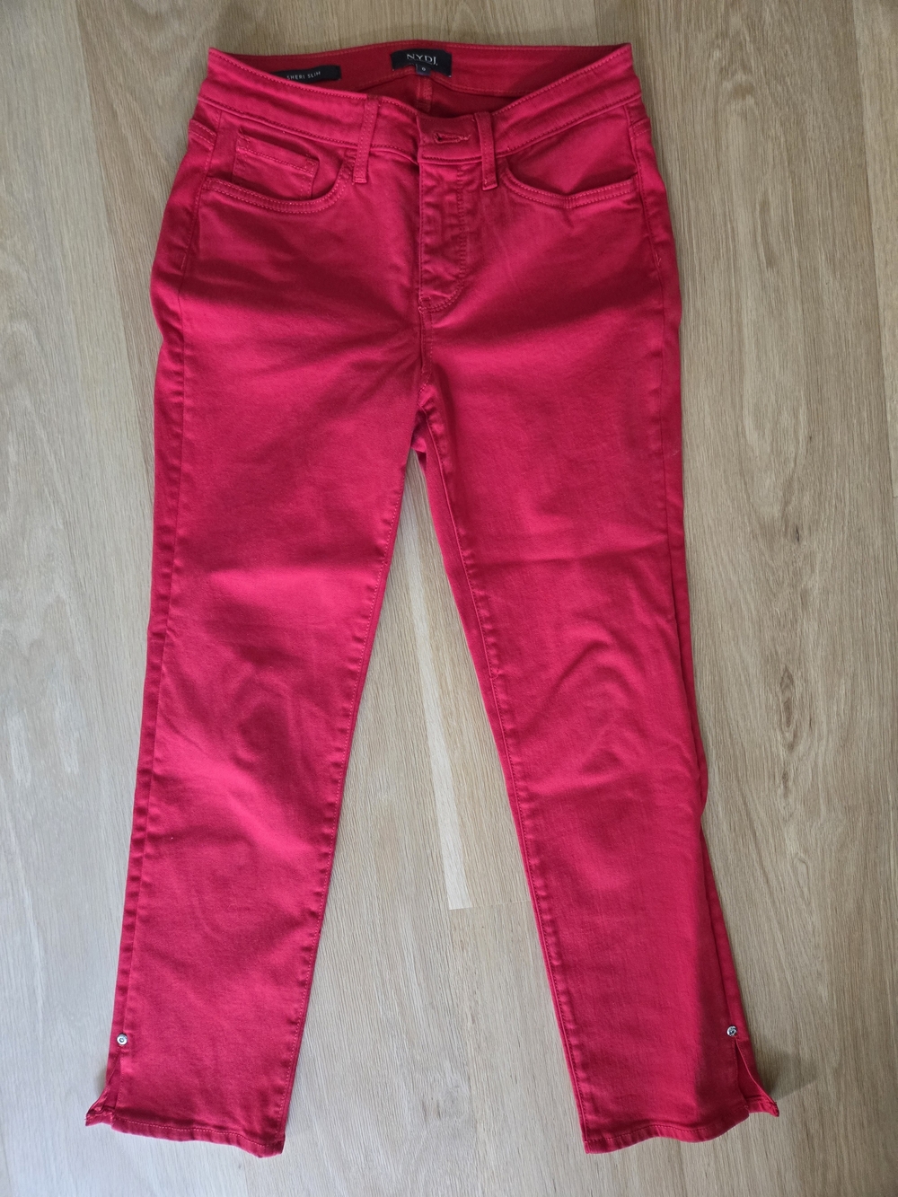 NYDJ Women's Sheri Slim Straight Ankle Jeans